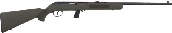 SAVAGE 64F 22LR 21" BBL - BLUED/GREEN SYNTHETIC