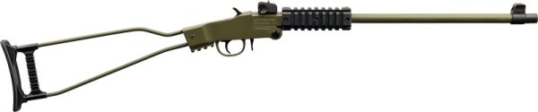 CHIAPPA LITTLE BADGER 22LR - 1/2X28" THREADED OD GREEN CKTE