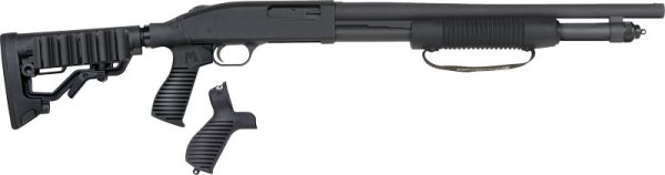 MOSSBERG 590 TACTICAL 12GA 3" - 18.5" ADJ STOCK BLUED/SYN