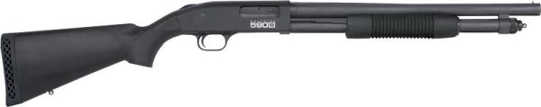 MOSSBERG 590S 12GA 18.5" 9RD - 1.75"-3" MATTE BLUE SYNTHETIC