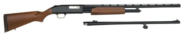 MOSSBERG 500 COMBO 20GA 3" 26" - VR/24"RIFLED BLUED/HARDWOOD