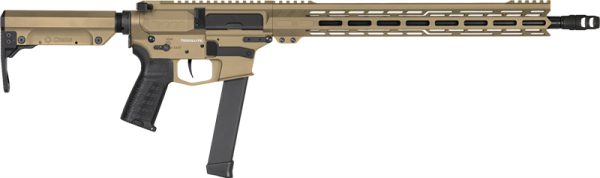 CMMG RIFLE RESOLUTE MKGS 9MM - 16.1" 32RD COYOTE TAN